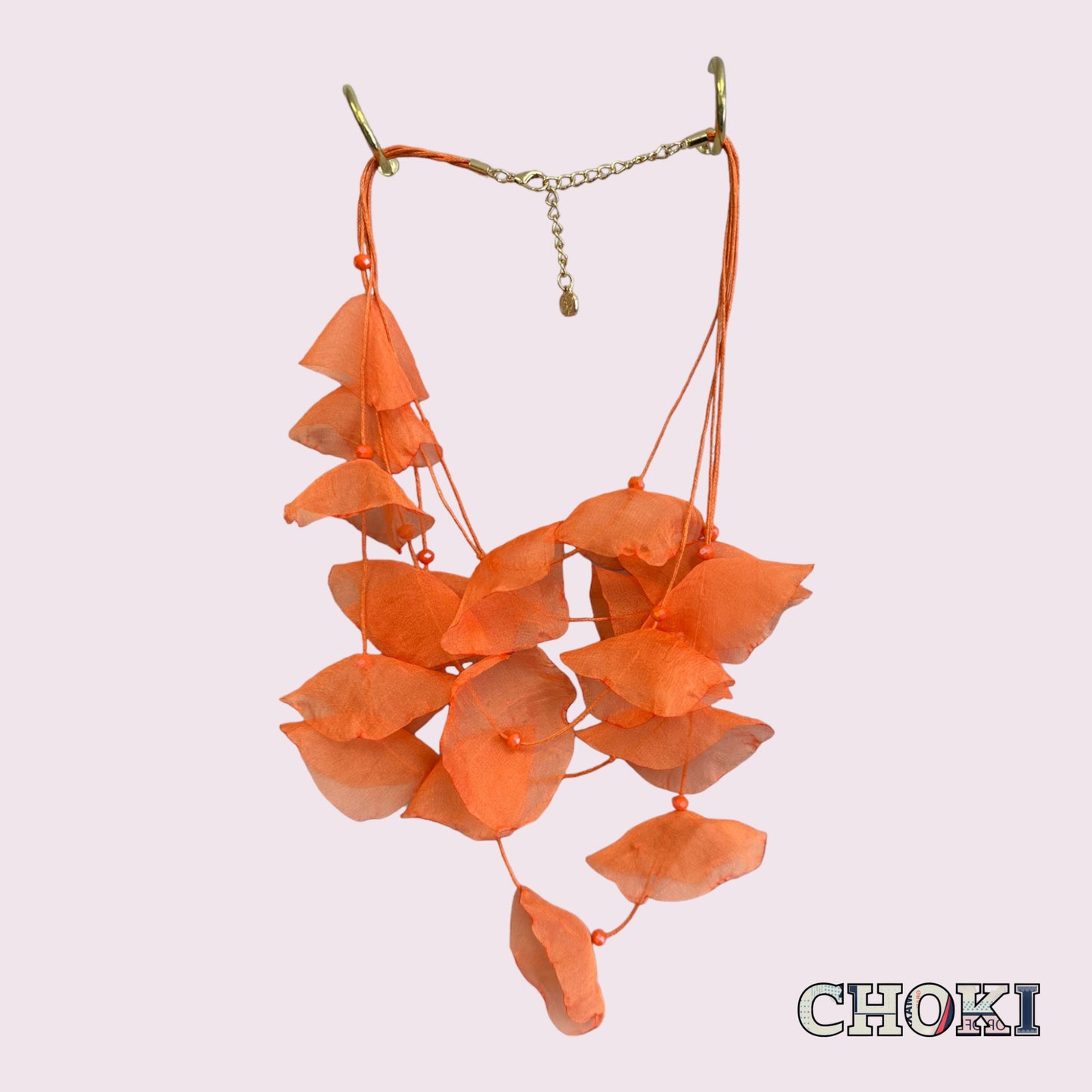 Chiffon Petal Necklace