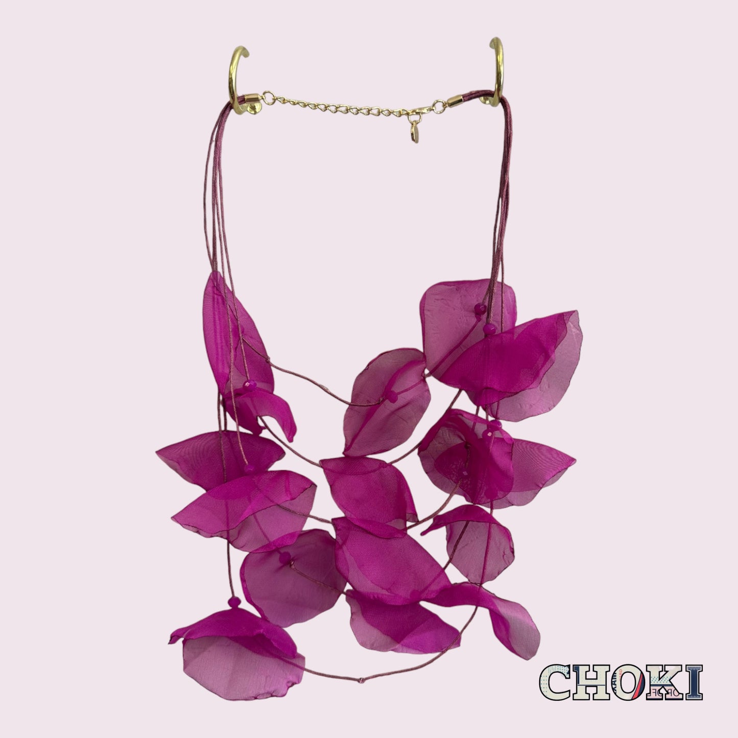 Chiffon Petal Necklace