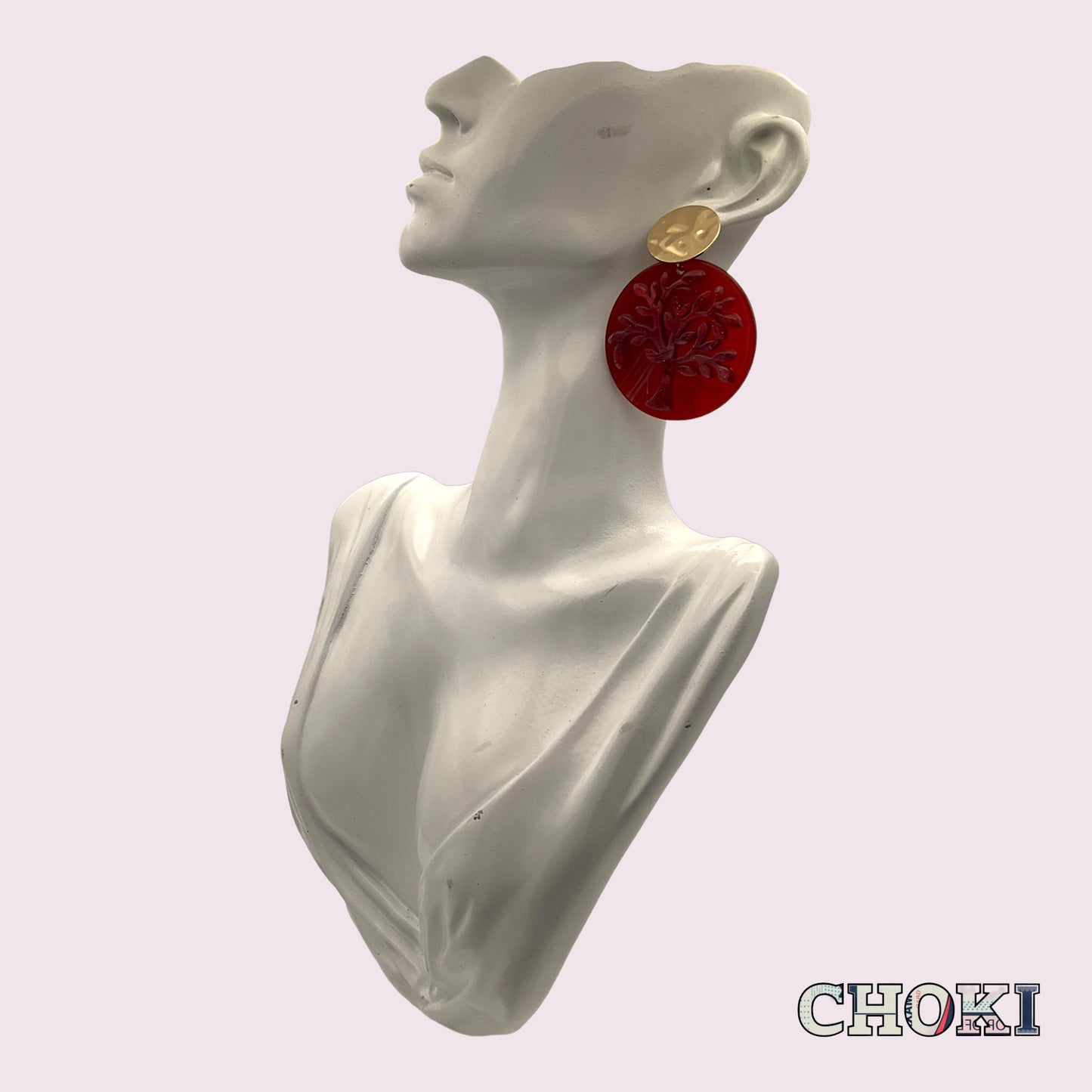 Tree Of Life Resin Earrings