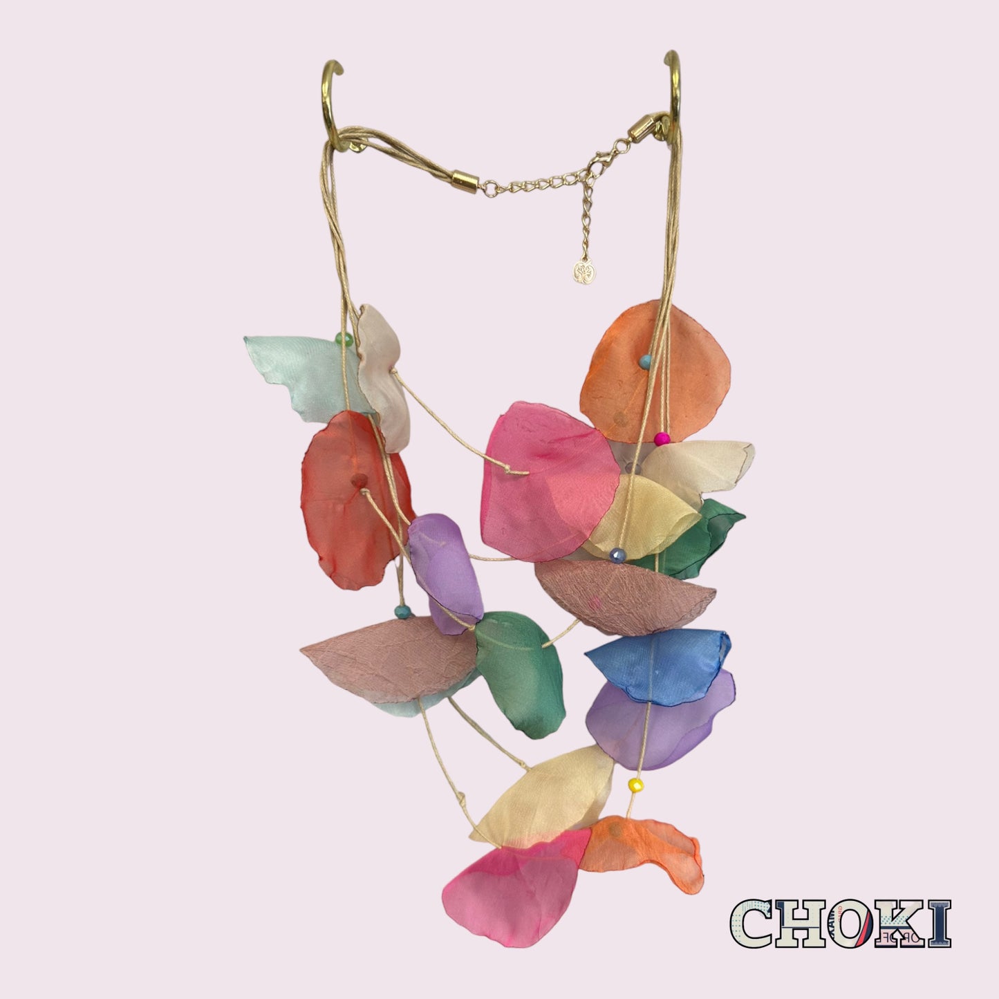Chiffon Petal Necklace