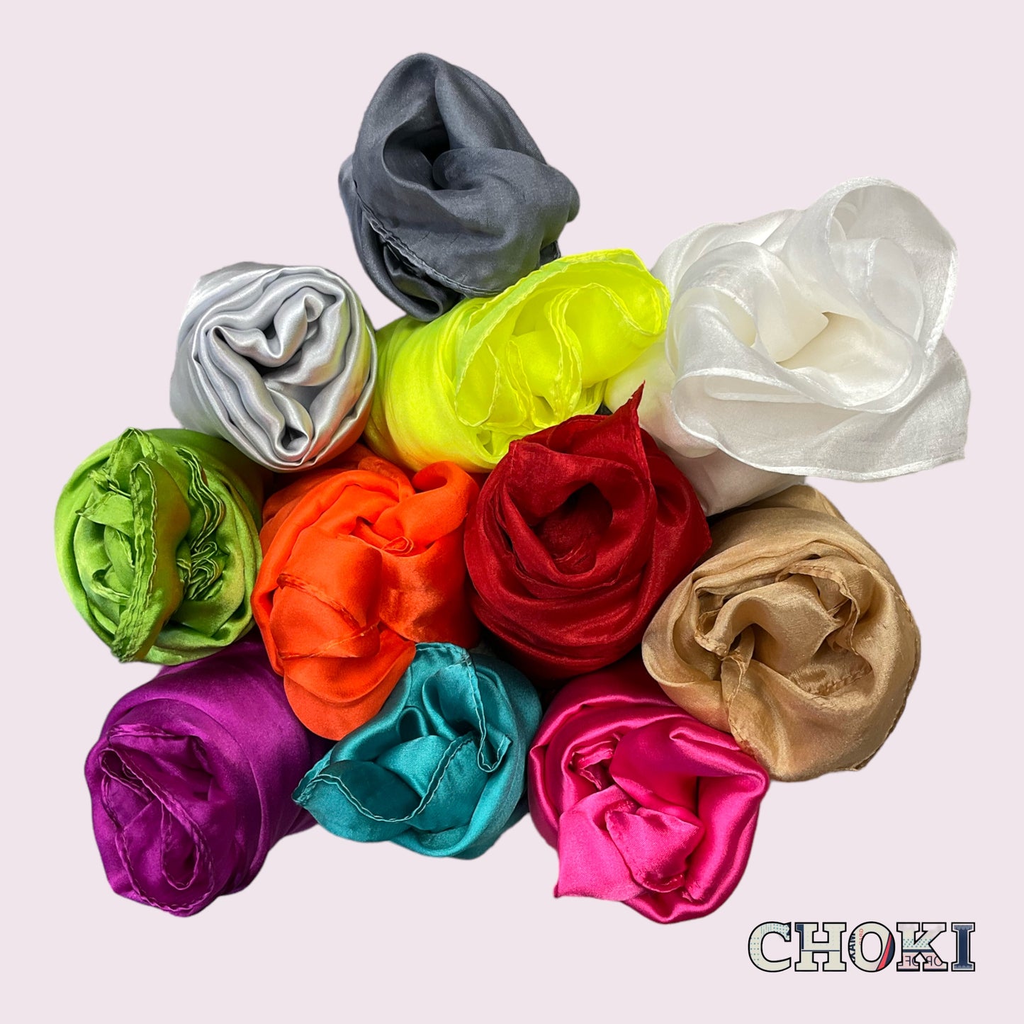 Silk scarves