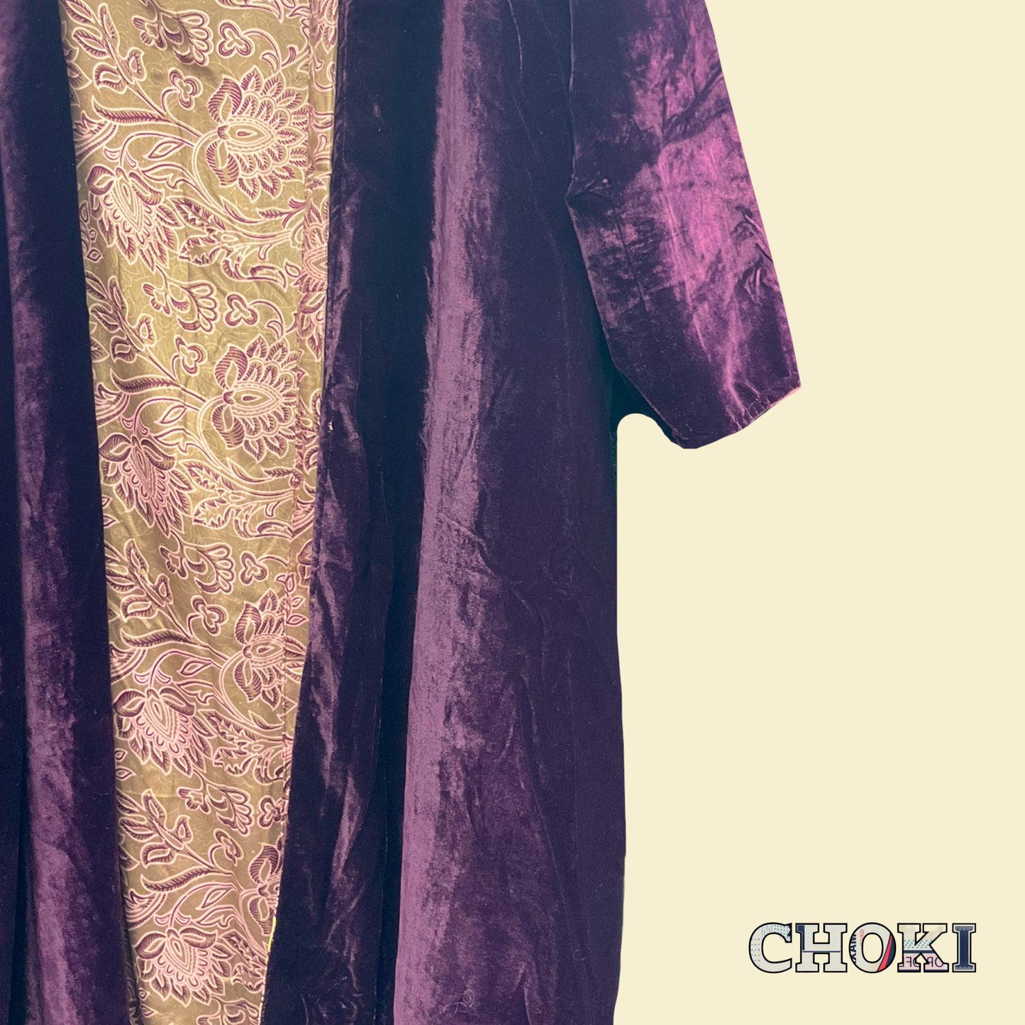 Velvet&Silk Kimono