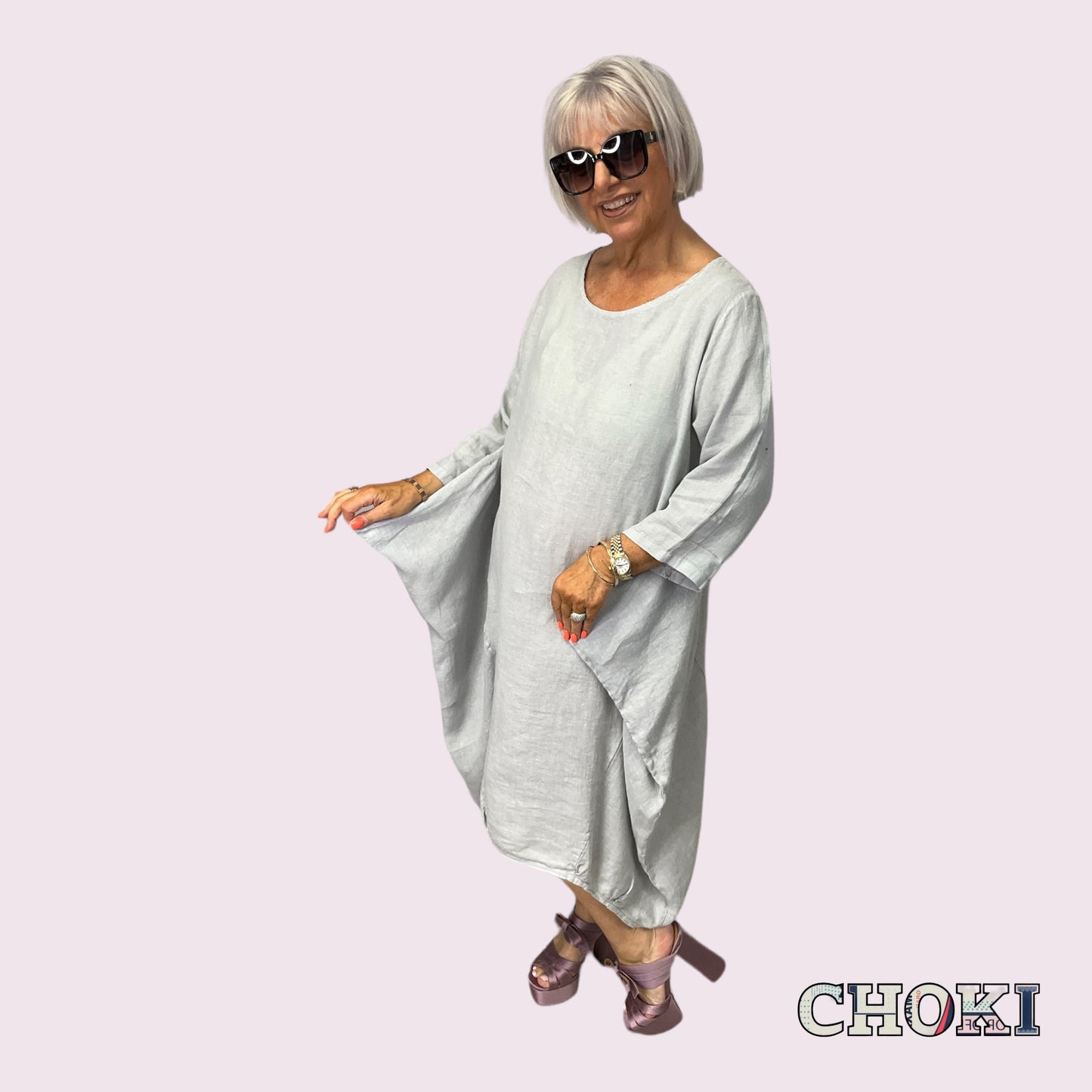 Tayce Linen Dress