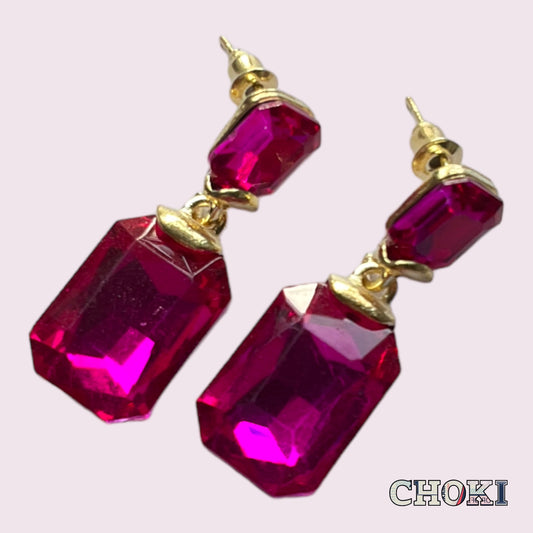 Gemstone earrings