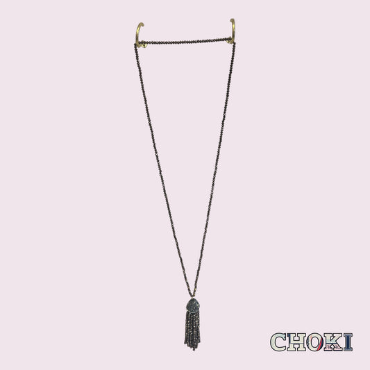 Bronze Tassel Necklace